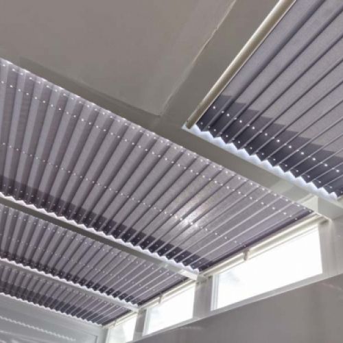 Cortinas plisadas