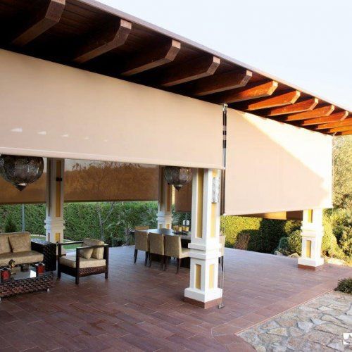 cortinas enrollables de exterior